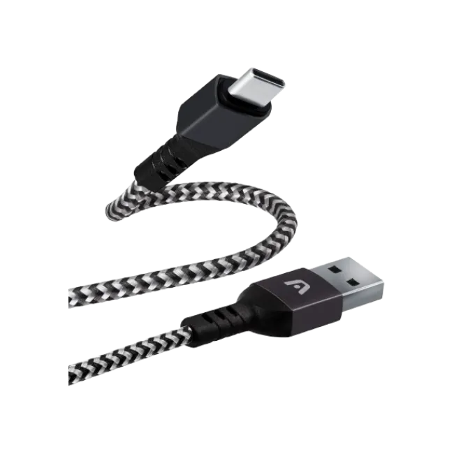 CABLE ARGOM DE CARGA RAPIDA TIPO C A C DE 100W DURASPEED 10FT/3M NEGRO-5