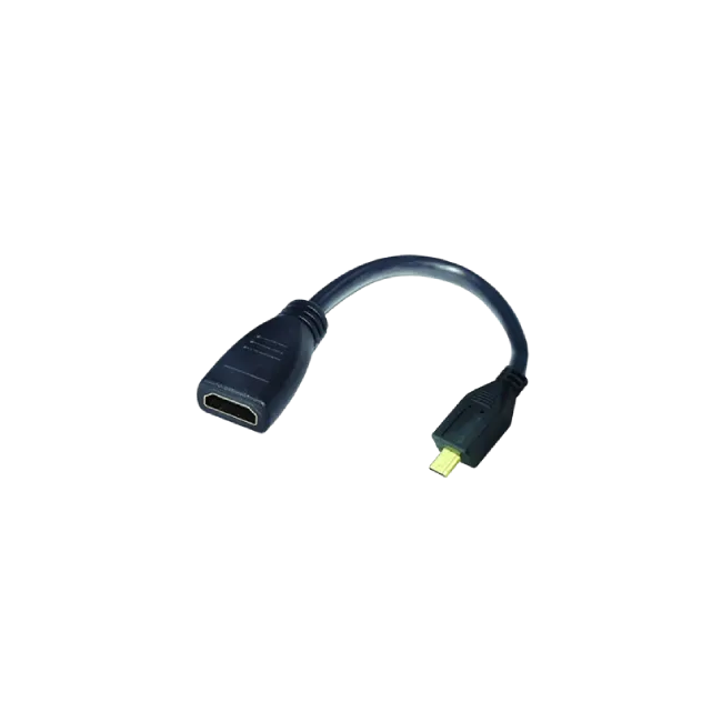 Cable Adaptador Argom ARG-CB-0054 Micro HDMI Macho a HDMI Hembra 15cm-1