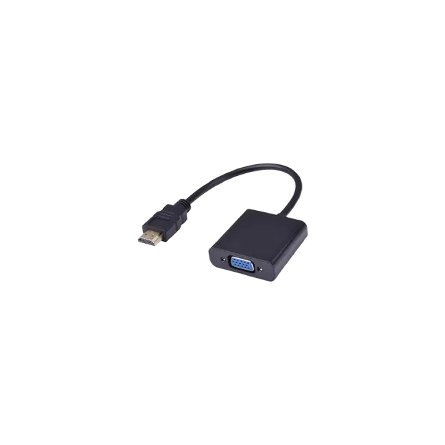 CABLE ADAPTER ARGOM HDMI MALE TO VGA FEMALE 6"/15CM ARG-CB-0055-1