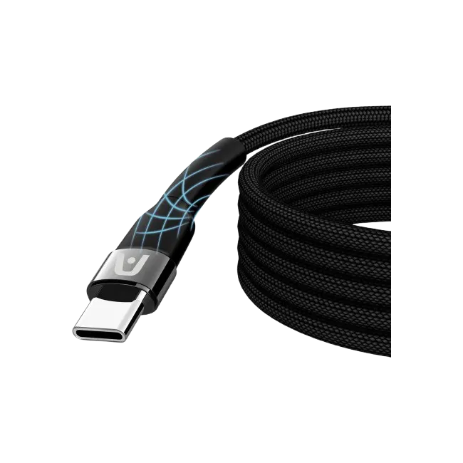 CABLE ARGOM DE CARGA ULTRARRÁPIDA DURASPEED TIPO C A C DE 240W 3M/10FT NEGRO-4
