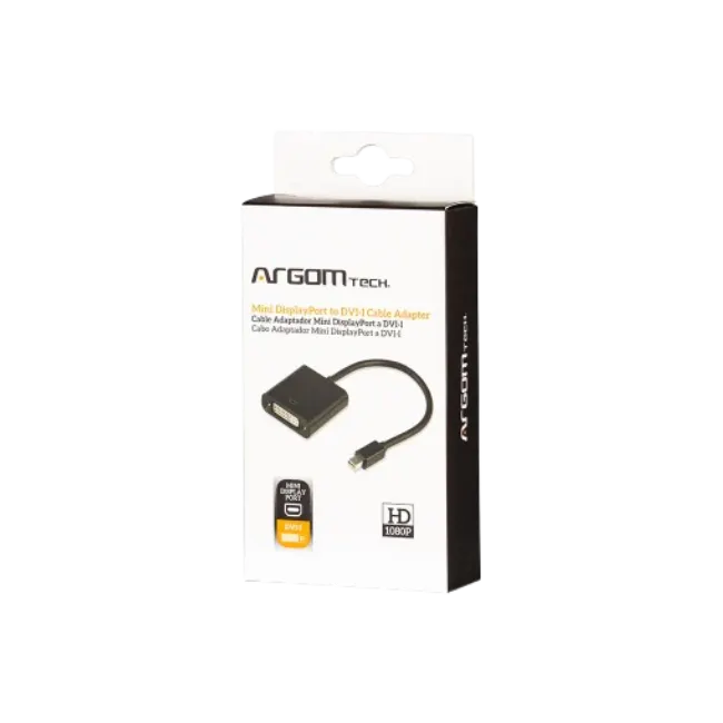 ARGOM - ADAPTADOR DE CABLE MINI DISPLAY PORT A DVI-I-2