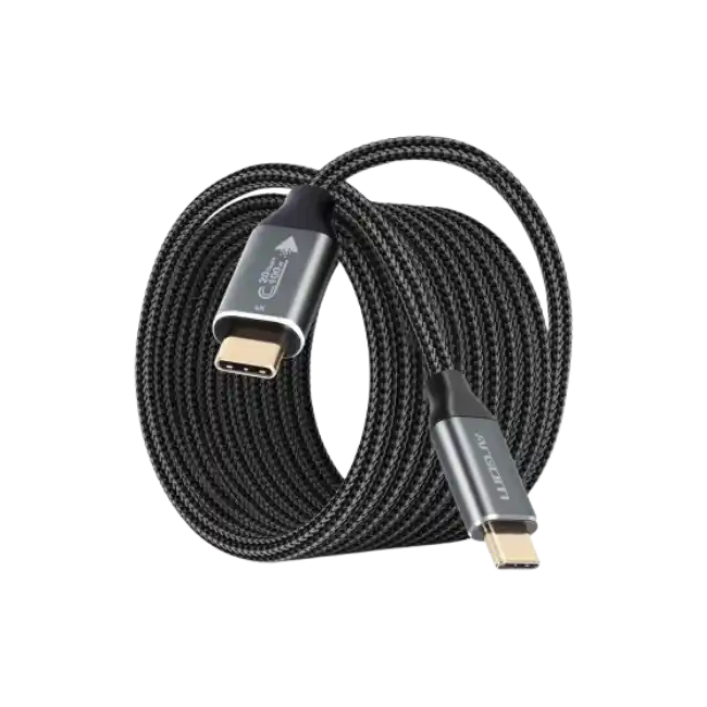 CABLE ARGOM TIPO C A C DURAMAX 100W PD Y DATA TRANSFER 4K USB3.2 GEN2 20GBPS 6FT/1.8M-3