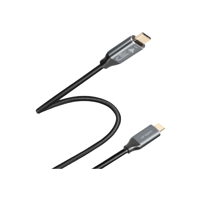 CABLE ARGOM TIPO C A C DURAMAX 100W PD Y DATA TRANSFER 4K USB3.2 GEN2 20GBPS 6FT/1.8M-2