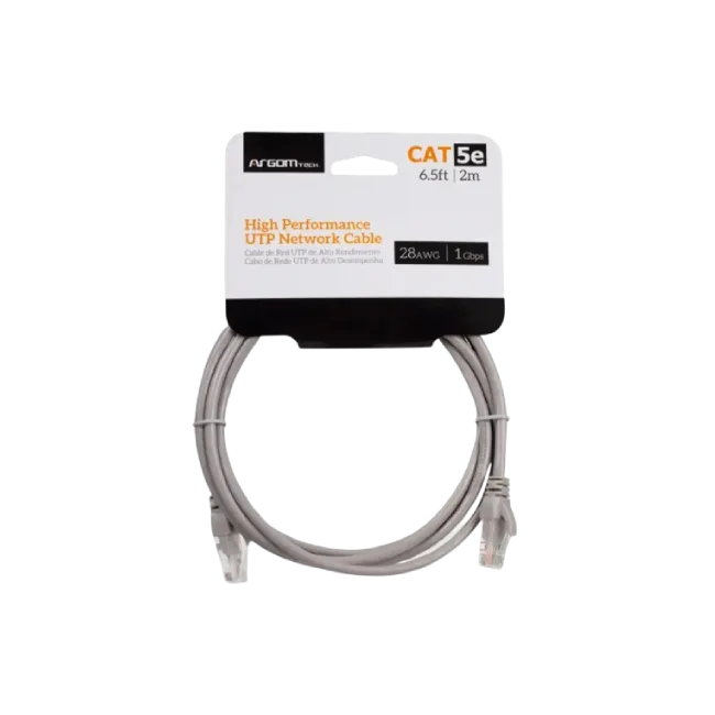 NETWORK Cable  CAT5E -  16.5FT - Grey-6