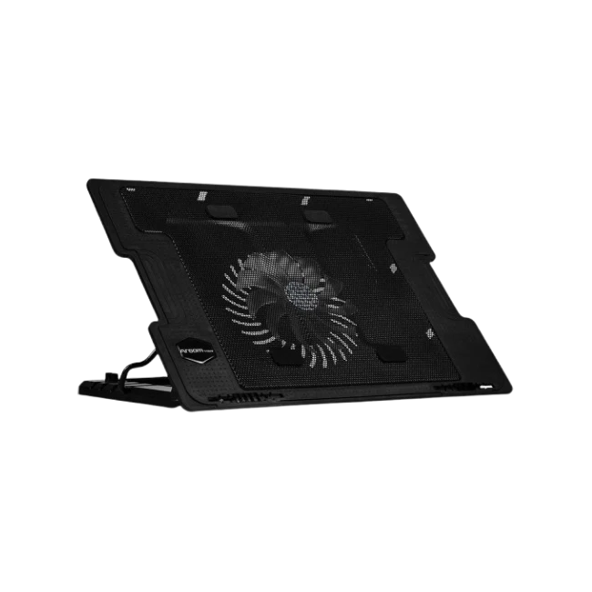 Base Ajustable para Portátil con 1 Ventilador LED-1