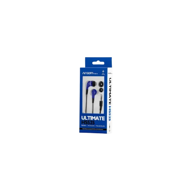 Auriculares Argom ARG-HS-0525L Con Reduccion de Ruido 525 Color Azul-2