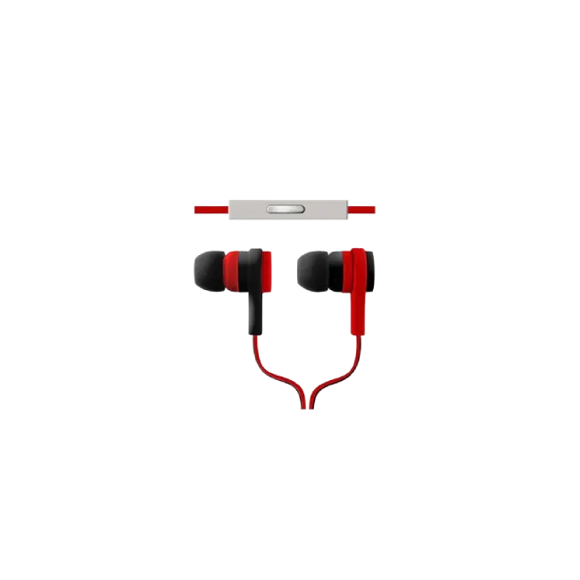 Auriculares Argom ARG-HS-0595R Ultimate Sound Effects con Microfono Color Rojo-1