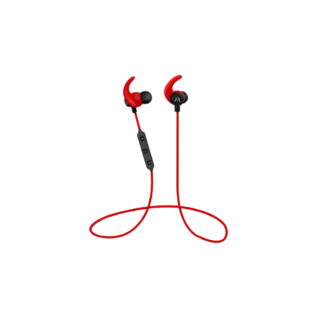 Audífono BT Ultimate Sound FIT Resistente al Sudor- Rojo