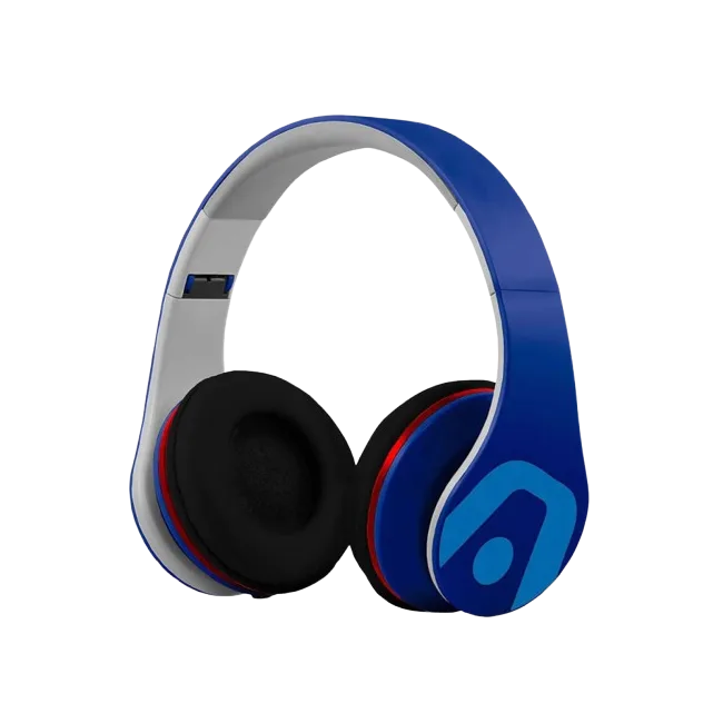 Headset Argom ARG-HS-2441BL Ultimate Sound DJ Pro Over The Ear Color Azul-3