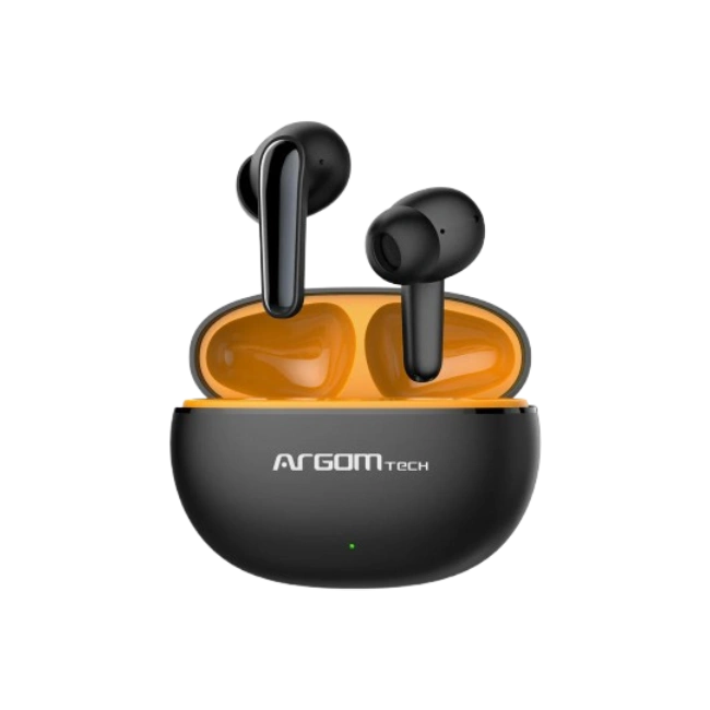 Auriculares Argom ARG-HS-5021BK Estereo Inalambricos Bluetooth SkeiPods E20 con Cancelacion de Ruido Dual ENC Color Negro-3