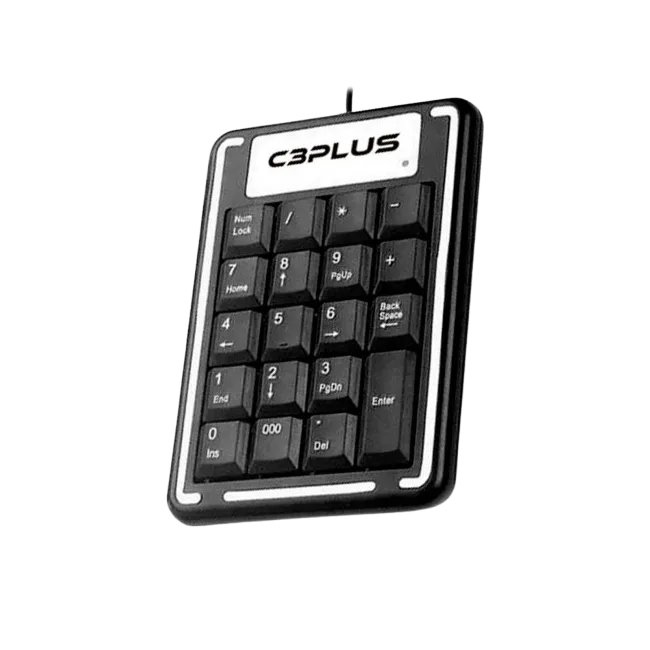 Teclado Numérico Retráctil USB - 19 Teclas-4