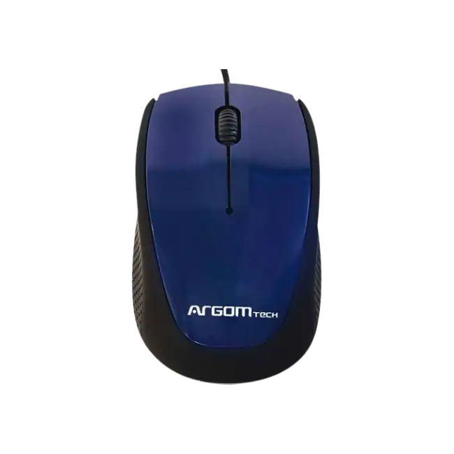 Ratón Óptico 3D con Conector USB 800 dpi Azul