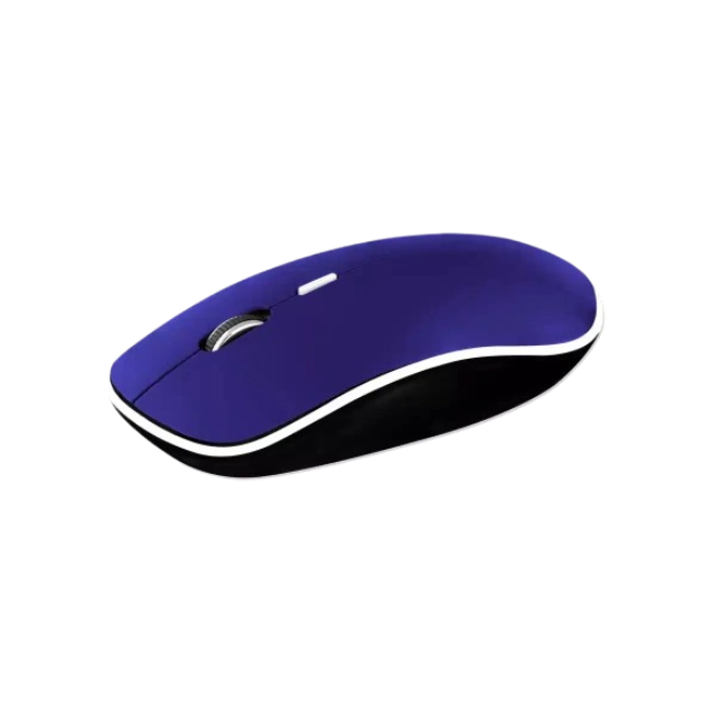 Mouse Inalámbrico con Goma 2.4GHz 800/1600 dpi Azul-4