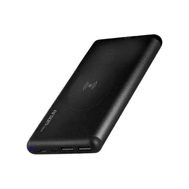 PB S12W 12000MAH, CARGA INALÁMBRICA RÁPIDA DE 15W
