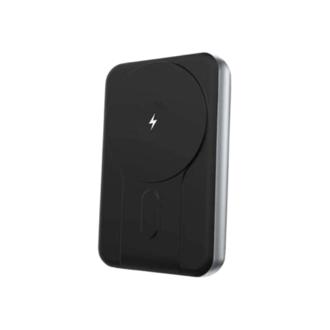 Cargador Portatil Argom ARG-PB-1162SL MS10 MagNetic Delgado de Aluminio 10000MAH Color Negro-3