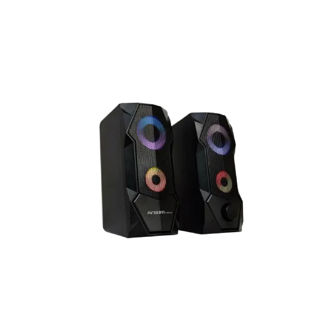 Bocinas Argom ARG-SP-1068BK Multimedia Combat Gaming S62 2.0CH-3