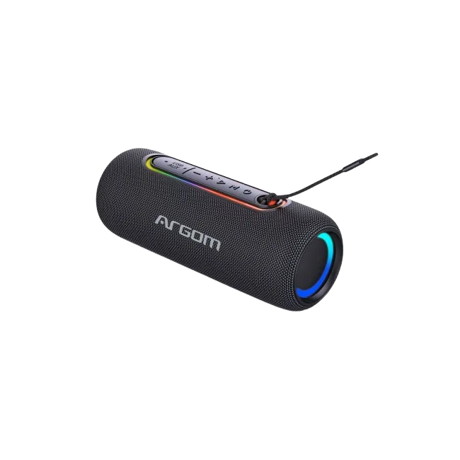 Bocina Argom ARG-SP-3121BK Radyon X30 Premium Inalambrica BT con Luces LED IPX-2