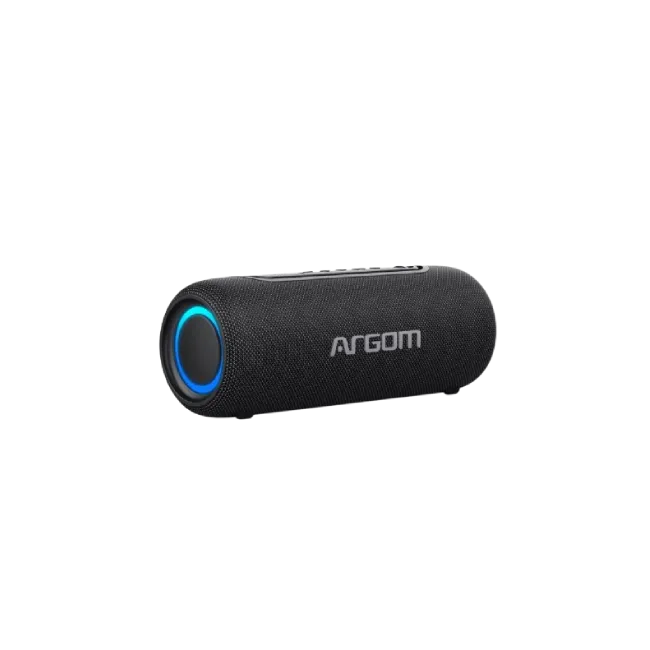 ARGOM RADYON X32 - ALTAVOZ BT CON LUCES LED 20W RMS / IPX5 COLOR NEGRO