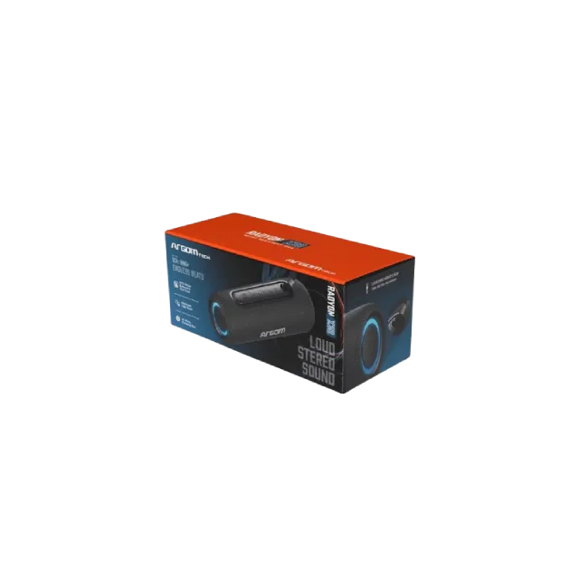 ARGOM RADYON X32 - ALTAVOZ BT CON LUCES LED 20W RMS / IPX5 COLOR NEGRO-2