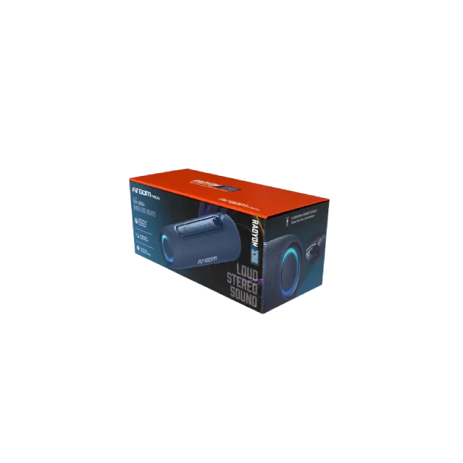 Bocina Argom ARG-SP-3123BL Radyon X32 Inalambrica BT con Luces LED Color Azul-2