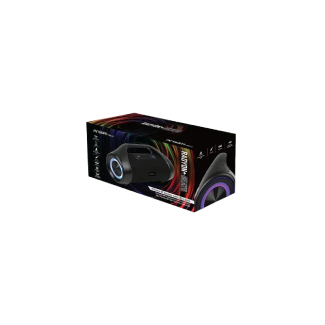 ALTAVOZ BT INALÁMBRICO RADYON+ BEATS PREMIUM CON LUCES LED-4