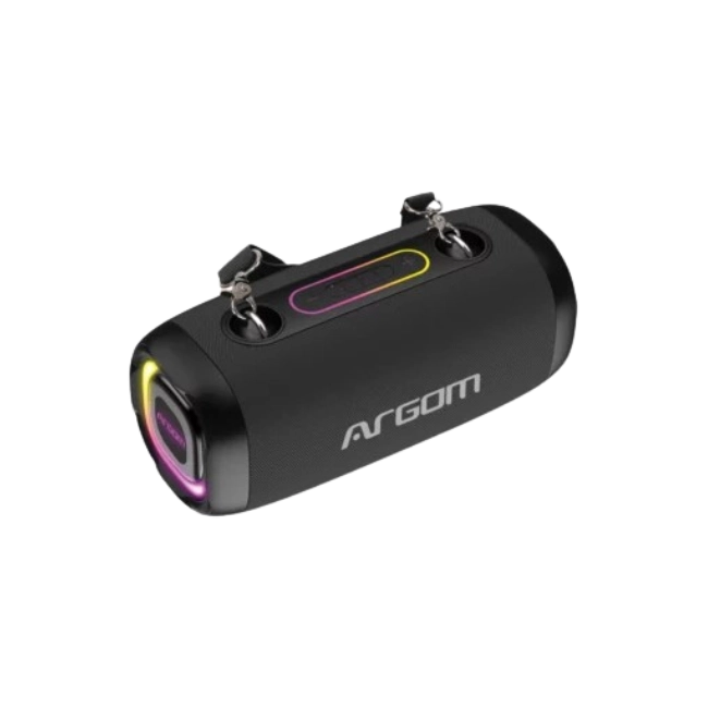 ARGOM RADYON X41 - ALTAVOZ BT CON 2 MODOS DE LUCES LED 28W RMS / IPX5 COLOR NEGRO-2