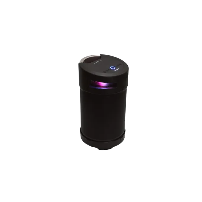 Bocina Argom ARG-SP-3365BK Ambience 360 Luces LED + 70.000mW RMS + Mic Input Para Karaoke Color Negro-3