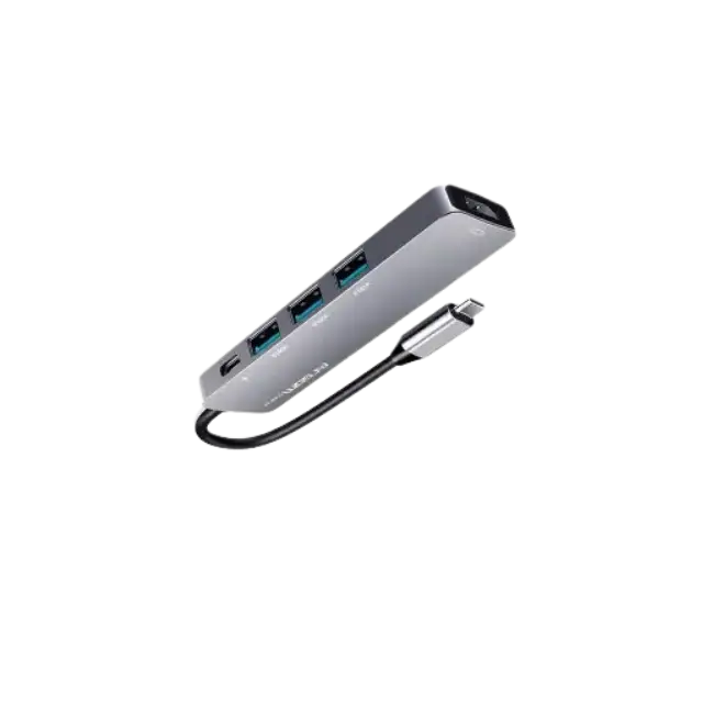 HUB Argom ARG-UB-0185 Tipo C 5 en 1 One Axess con Transferencia de PD de 60W-2