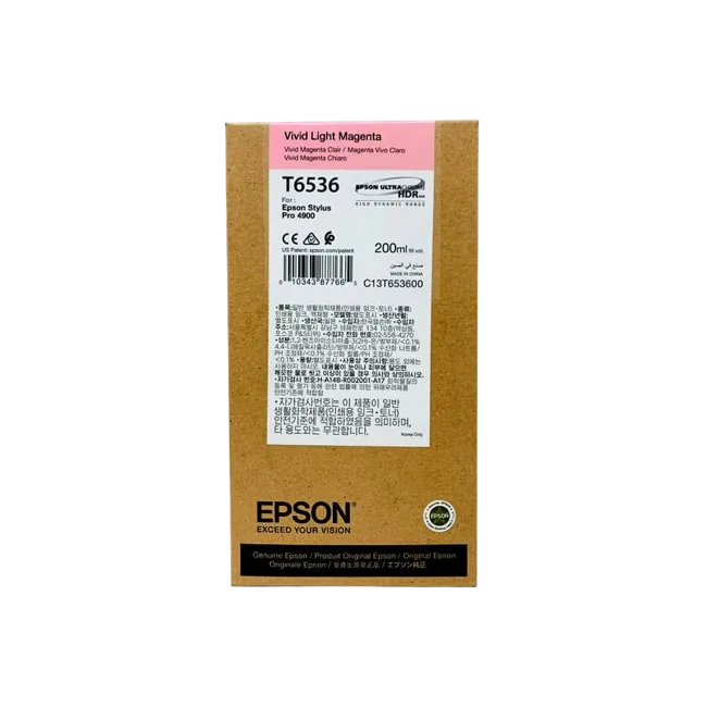 Epson - 200 ml - magenta vívido - original - cartucho de tinta - para Stylus Pro 4900, Pro 4900 Designer Edition, Pro 4900 Spectro_M1