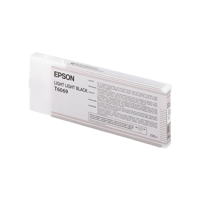 Epson T6069 - 220 ml - negro claro claro - original - cartucho de tinta - para Stylus Pro 4800, Pro 4880