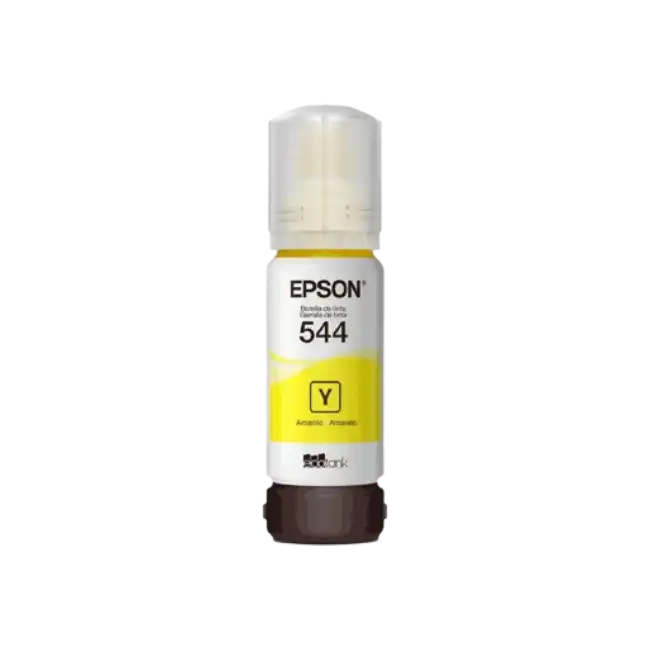 Epson 544 - 65 ml - amarillo - original - recarga de tinta - para EcoTank L1110, L1210, L3110, L3150, L3210, L3250, L3260, L5290-3