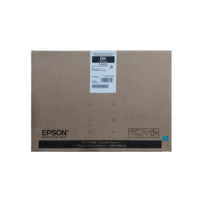 Epson - T12C120-AL - Ink cartridge - Black - WorkForce  WF M5399 & WF M5899-4