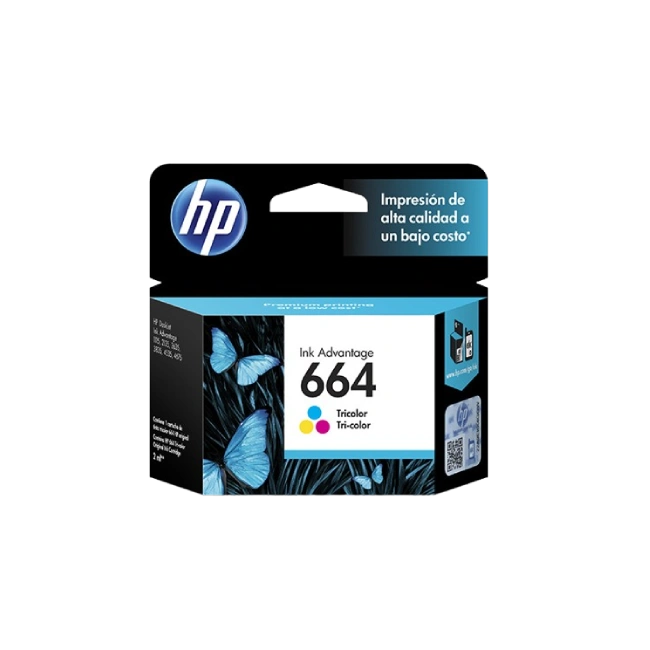 HP - Ink cartridge - Tricolor - 664