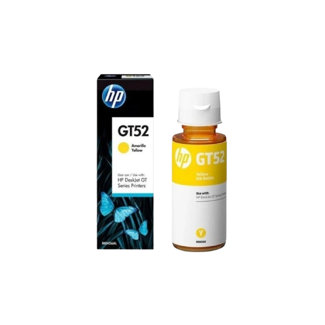 HP GT52 - 70 ml - amarillo - original - recarga de tinta - para HP 11X, 31X; Deskjet GT 58XX; Smart Tank 500, 51X, 530, 6001, 615, 70XX, 73XX, 76XX-4