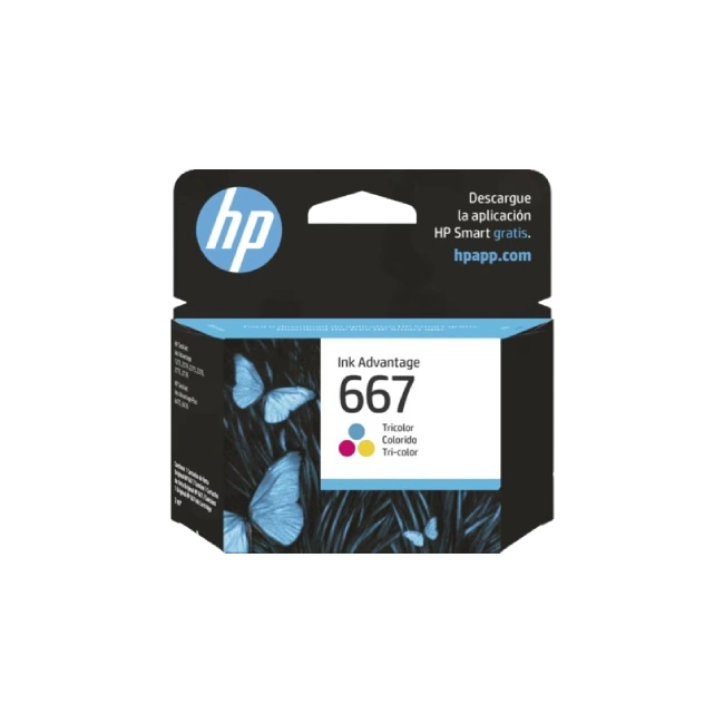 HP - 667 - Ink cartridge - Tricolor - 3YM78AL-2