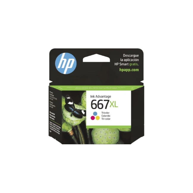 HP - 667XL - Ink cartridge - Tricolor - 3YM80AL