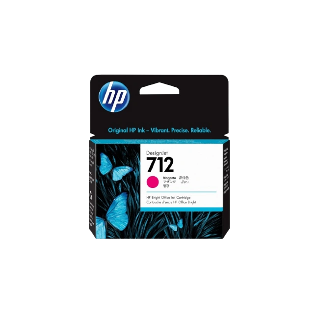 HP 712 - 29 ml - magenta - original - DesignJet - cartucho de tinta - para DesignJet Studio, T210, T230, T250, T630, T650