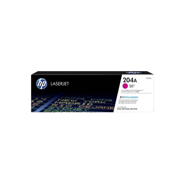 HP 204A - Magenta - original - LaserJet - cartucho de tóner (CF513A) - para Color LaserJet Pro M154a, M154nw, MFP M180n, MFP M180nw-3