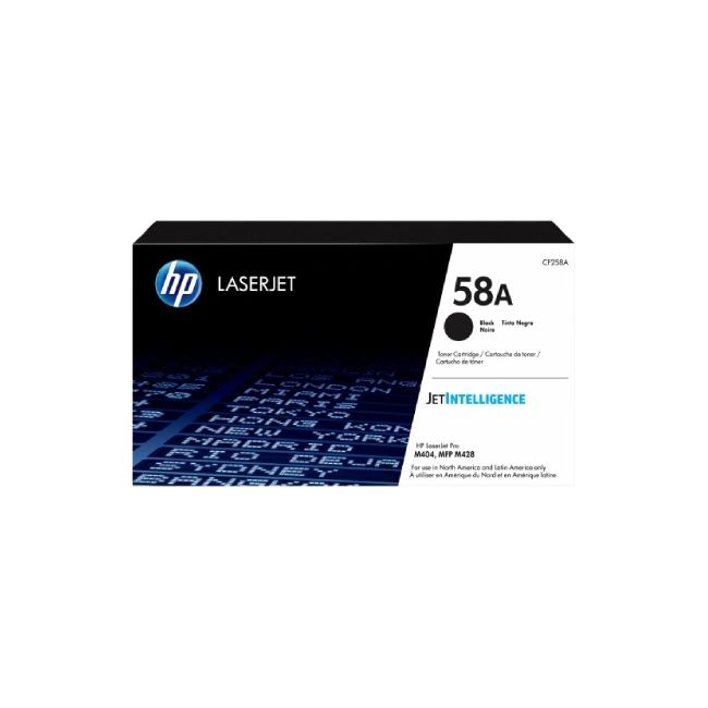 HP 58A - Negro - original - LaserJet - cartucho de tóner (CF258A) - para LaserJet Pro M404dn, M404dw, M404n, M428fdw, MFP M428dw, MFP M428fdn, MFP M428fdw-3