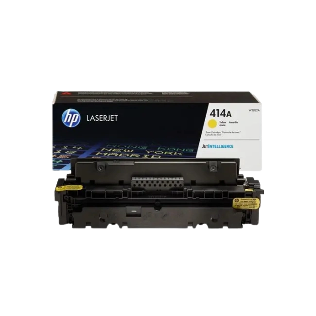HP 414A - Amarillo - original - LaserJet - cartucho de tóner (W2022A) - para Color LaserJet Enterprise M455, MFP M480; Color LaserJet Pro M454, M479, MFP M479-8
