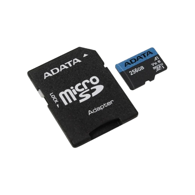 Memoria Micro SD 256GB Adata AUSDX256GUICL10A1-RA1-4