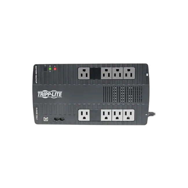 AVR750U UPS Interactivo/750VA/450W/12 Tomacorrientes NEMA 5-15R, AVR, 120V, 50Hz / 60Hz, USB-2