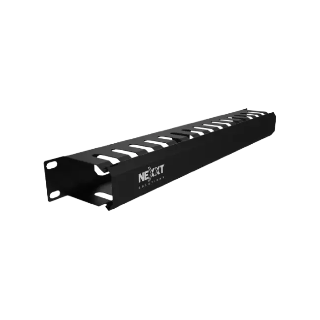 Nexxt Solutions - Conducto de organización de cables de bastidor (horizontal) - 1U - 19"-10