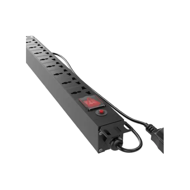 Nexxt Solutions Infrastructure - Power distribution unit - Rack-mountable - AC 220-250 V - 8 Tomas de Corriente - UNIV NEMA 15A 1U-4
