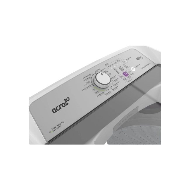 Lavadora Acros Carga Superior 16Kg Automatica Con Agitador Color Blanco