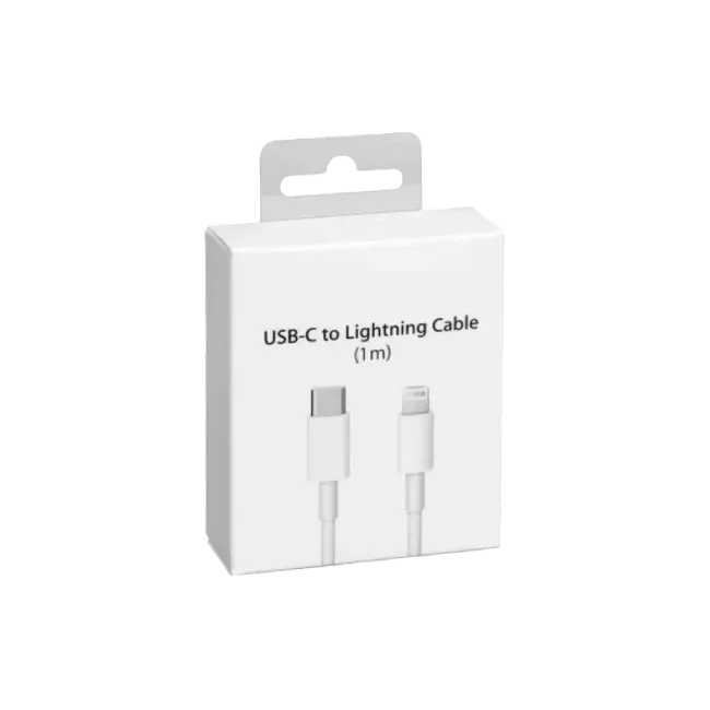 Cable Cargador Apple 24 Pin USB-C Macho a Lightning Macho 2 Metros-2