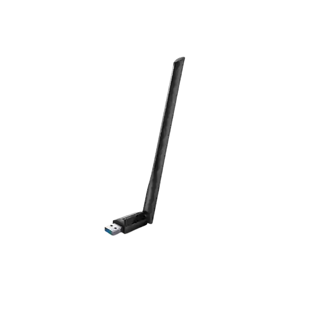 Adaptador WiFi TP Link Archer T2U Plus AC600 Inalambrico Dual Band 433 Mbps en 5GHz 200 Mbps en 2.4GHz 180° USB 2.0-1