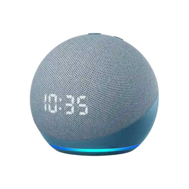 BOCINA AMAZON ECHO DOT 4TH GENERACION CON ALEXA COLOR AZUL-1