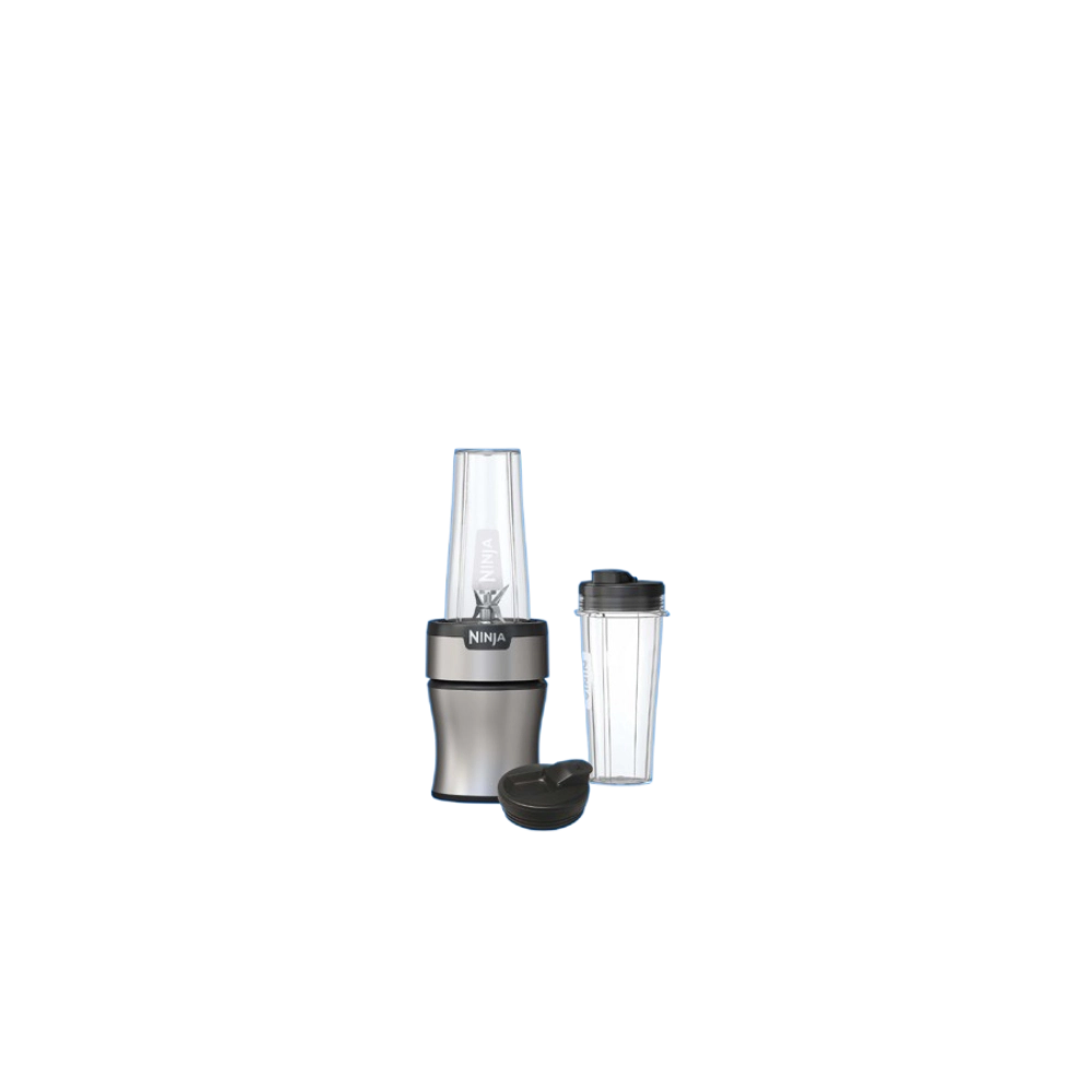 Licuadora Personal Ninja BN301 Nutri-Blender Plus 900W 2 Vasos de 20 Onzas Color Plateado