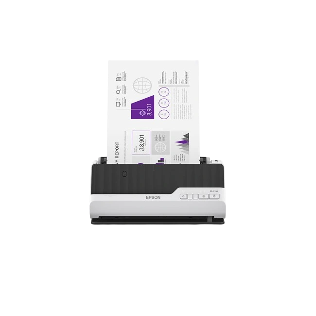 Escaner Compacto Epson DS-C330 de Documentos B11B272201 con Alimentador Automatico-1